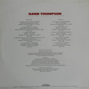 Hank Thompson – Take Me Back To Tulsa - Afbeelding 3