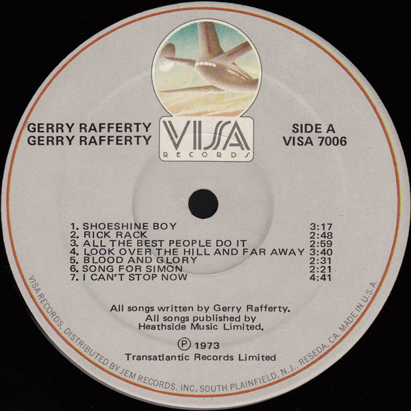 Gerry Rafferty – Gerry Rafferty