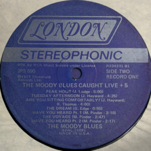 The Moody Blues – Caught Live +5 - Afbeelding 2