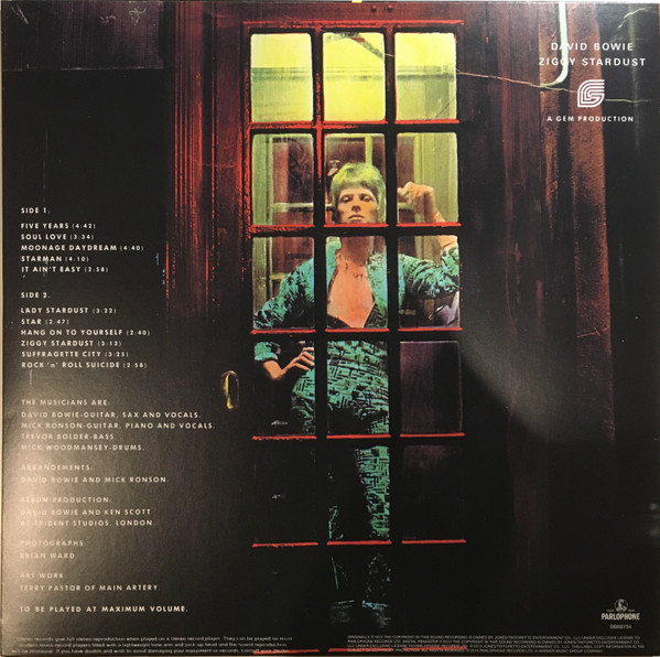 David Bowie – The Rise And Fall Of Ziggy Stardust And The Spiders From Mars