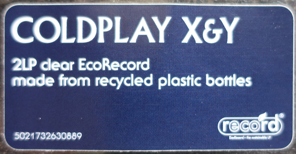 Coldplay – X&Y (2LP, 2025-reissue, 140 g clear vinyl)