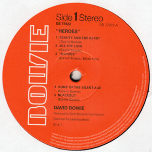 David Bowie – "Heroes" - Afbeelding 2