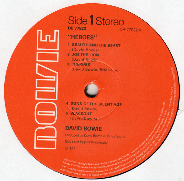 David Bowie – "Heroes"
