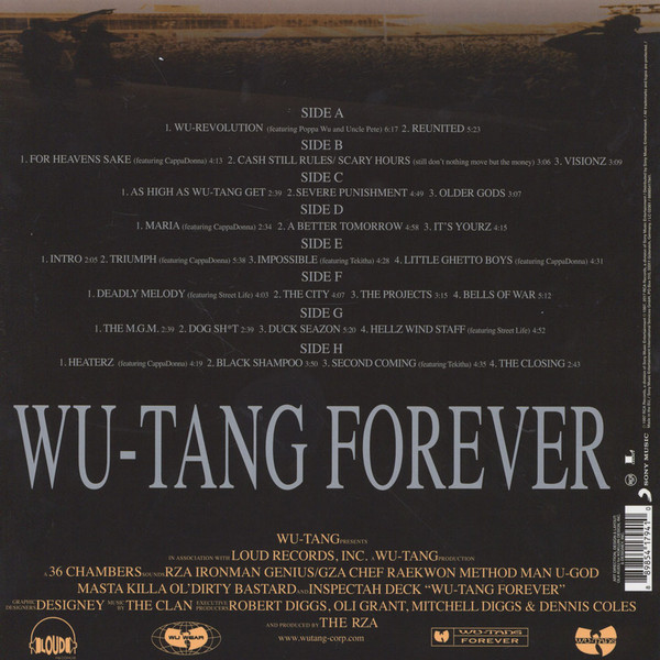 Wu-Tang Clan – Wu-Tang Forever (4LP)