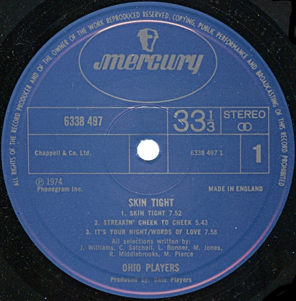Ohio Players - Skin Tight