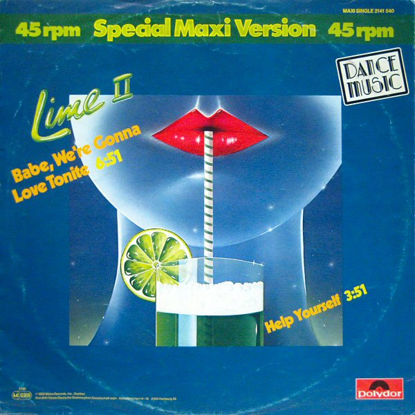 12" | Lime - Baby We're Gonna Love Tonight