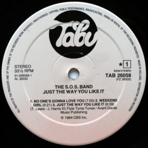 The S.O.S. Band - Just the Way You Like It - Afbeelding 2