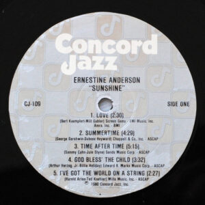 Ernestine Anderson - Sunshine - Afbeelding 2