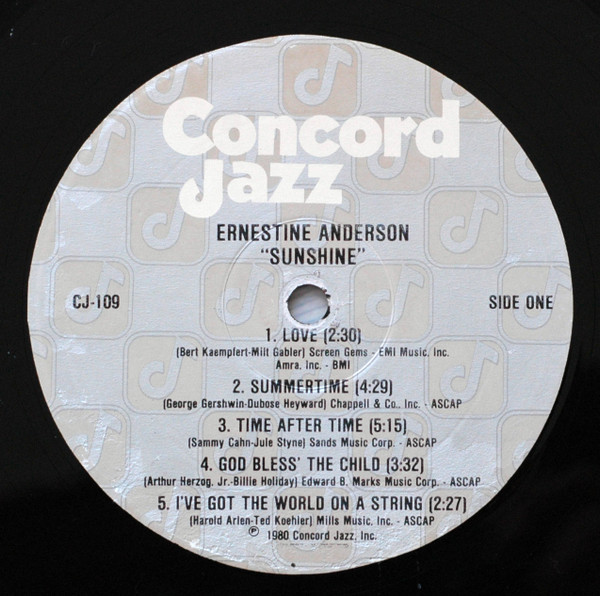 Ernestine Anderson - Sunshine