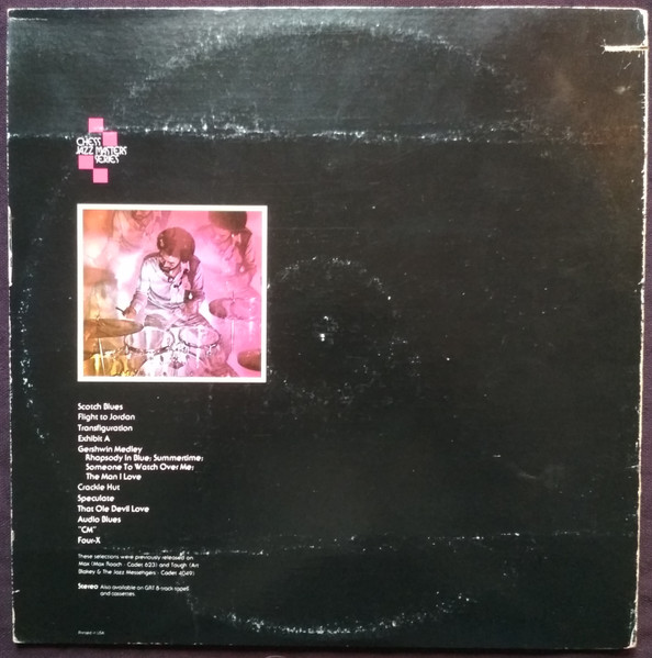 Max Roach / Art Blakey - Percussion Discussion (2 LP)