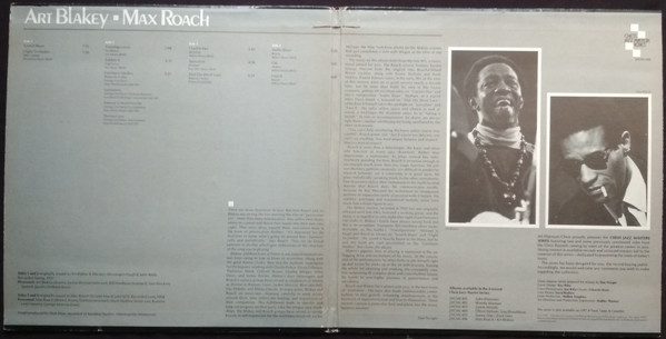 Max Roach / Art Blakey - Percussion Discussion (2 LP)