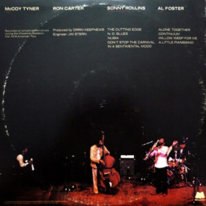 Ron Carter / Sonny Rollins / McCoy Tyner - Milestone Jazzstars in Concert (2 LP) - Afbeelding 2