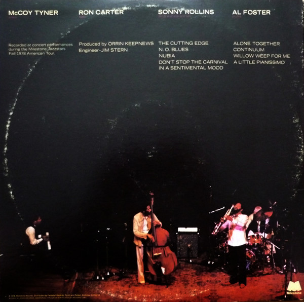 Ron Carter / Sonny Rollins / McCoy Tyner - Milestone Jazzstars in Concert (2 LP)