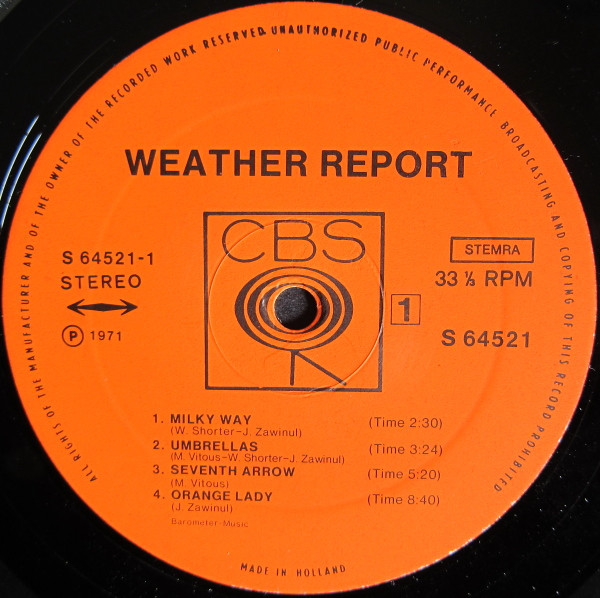 Weather Report - Weather Report
