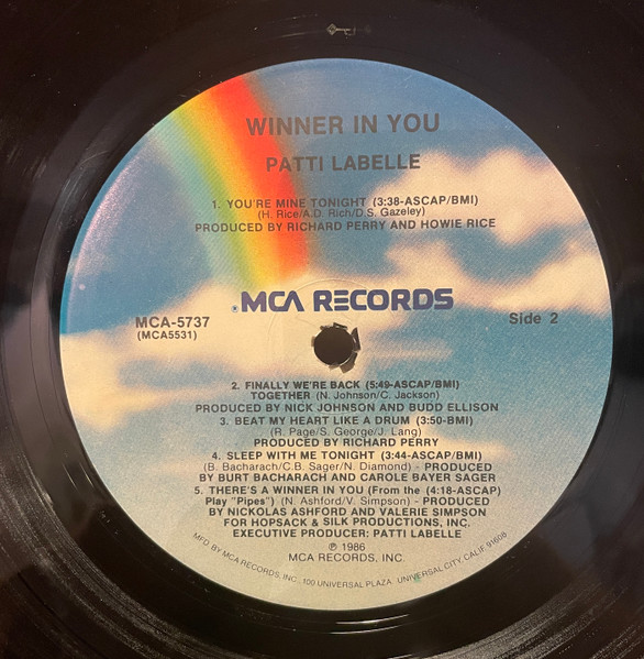 Patti Labelle - Winner