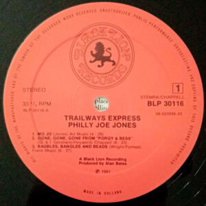 Pilly Joe Jones - Trailways Express - Afbeelding 2
