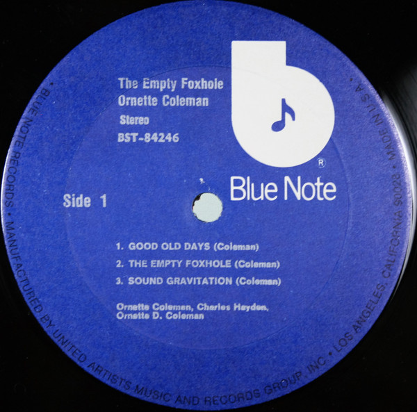Ornette Coleman - The Empty Foxhole
