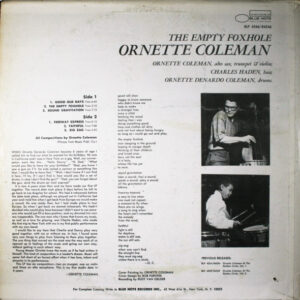 Ornette Coleman - The Empty Foxhole - Afbeelding 3
