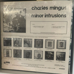 Charles Mingus - Minor Intrusions - Afbeelding 2