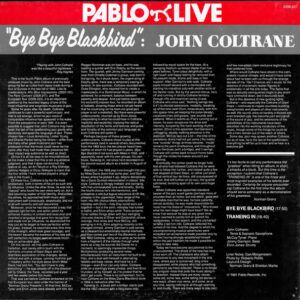 John Coltrane - Bye Bye Blackbird - Afbeelding 3
