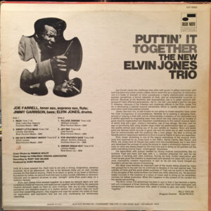 The New Elvin Jones Trio - Puttin' it Together - Afbeelding 3
