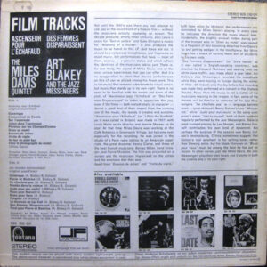 The Miles Davis Quintet / Art Blakey And The Jazz Messengers – Ascenseur Pour L'Echafaud / Des Femmes Disparaissent (Film Tracks) - Afbeelding 3