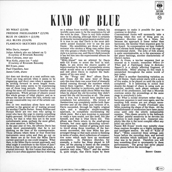 Miles Davis - Kind of Blue