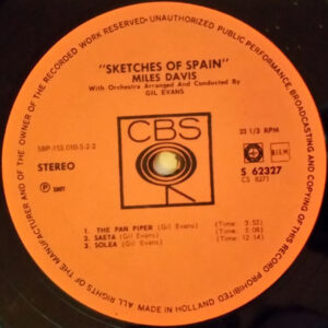 Miles Davis - Sketches of Spain - Afbeelding 2