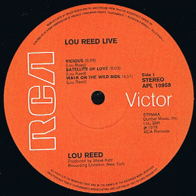 Lou Reed - Lou Reed Live