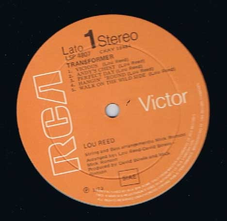 Lou Reed - Transformer