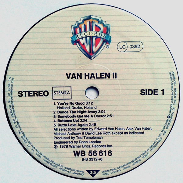 Van Halen - Van Halen II
