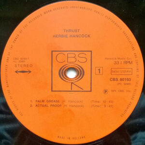 Herbie Hancock - Thrust - Afbeelding 2