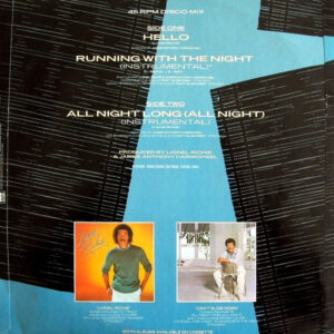 12" | Lionel Richie – Hello - Afbeelding 3
