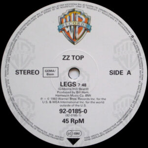 ZZ Top – Legs (Special Dance Mix) - Afbeelding 2