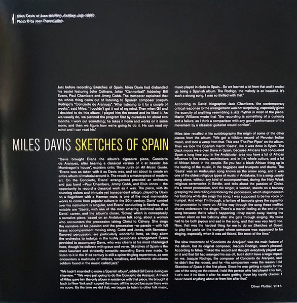 Miles Davis - Sketches of Spain (ltd edition 180 grs. vinyl)