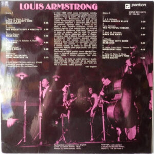 Louis Armstrong – Lucerna~1965 - Lucerna Hall~Prague 1965 - Live - Afbeelding 3