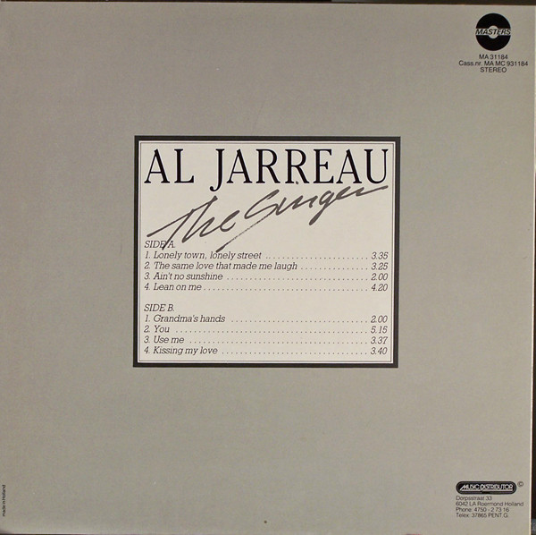 Al Jarreau – The Singer