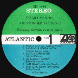 Sergio Mendes Featuring Antonio Carlos Jobim – The Swinger From Rio - Afbeelding 2