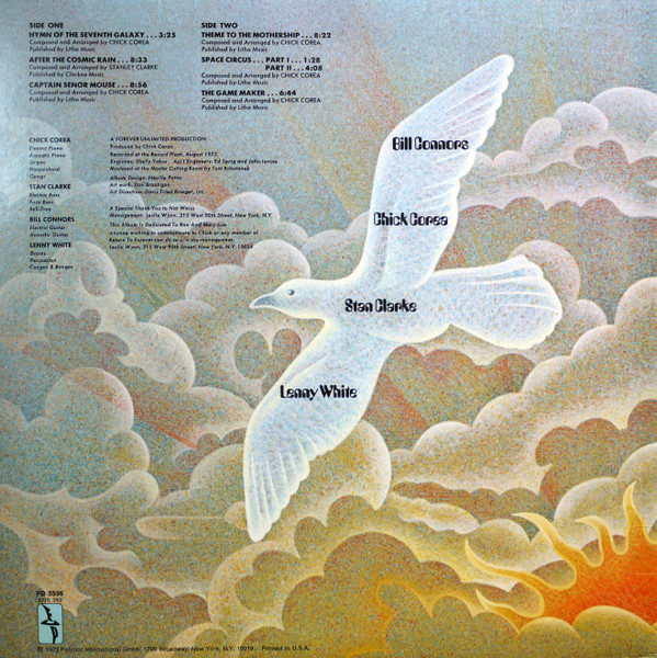Return To Forever Featuring Chick Corea – Hymn Of The Seventh Galaxy