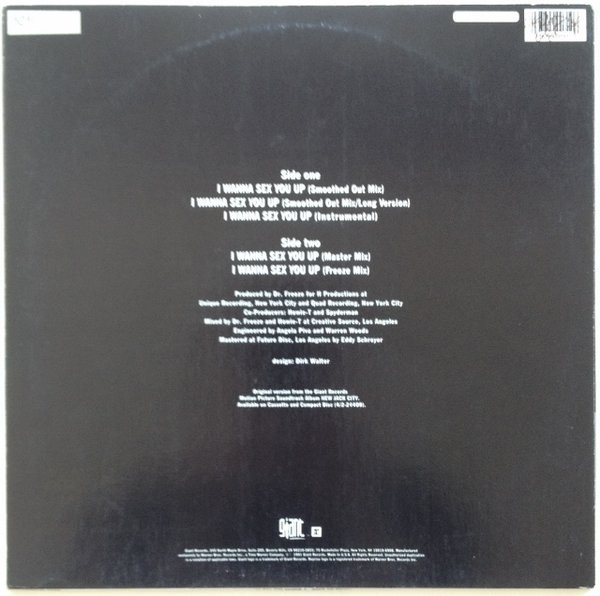 12" | Color Me Badd – I Wanna Sex You Up