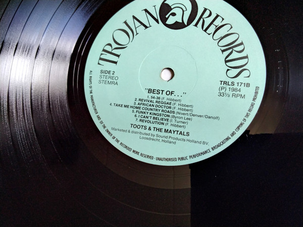 Toots & The Maytals – The Best Of Toots And The Maytals