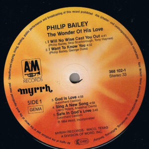Philip Bailey – The Wonders Of His Love - Afbeelding 2