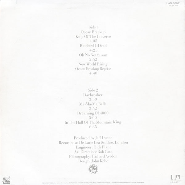 Electric Light Orchestra – On The Third Day