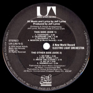 Electric Light Orchestra – A New World Record - Afbeelding 2