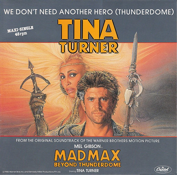 12" | Tina Turner - We don't Need another Hero (Thunderdome, extended mix)