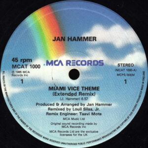 12" | Jan Hammer - Miami Vice Theme (Extended version) - Afbeelding 2
