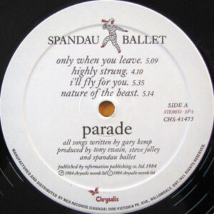 Spandau Ballet - Parade - Afbeelding 2