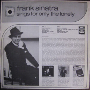 Frank Sinatra - Sings for Only the Lonely - Afbeelding 3