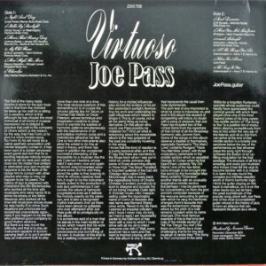 Joe Pass - Virtuoso Solo Guitar - Afbeelding 3
