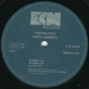 Keith Jarret - Facing You - Afbeelding 2